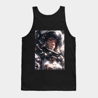 Female astronaut is in trouble Tank Top